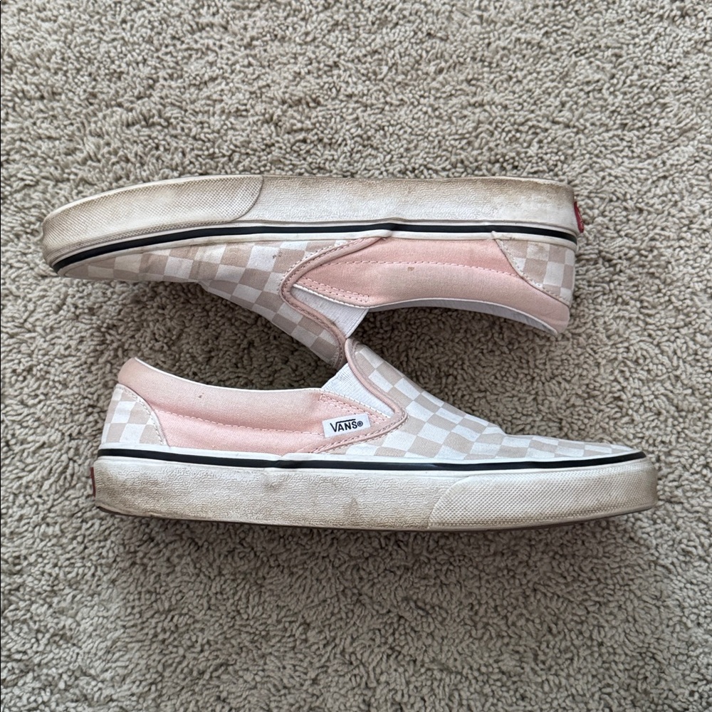 Vans Classic Slip-On Checkerboard Shoe - Picture 2 of 6